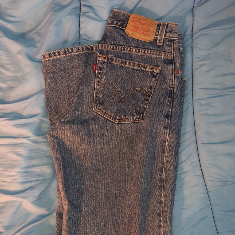 Levis High waisted 550 jeans